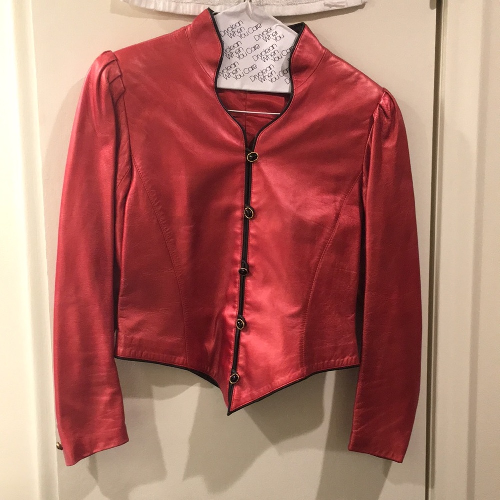 Leather jacket
